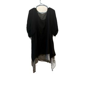 100% gauze like cotton tunic top. OS